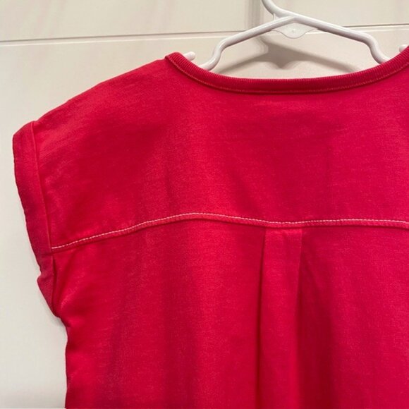 Hanna Andersson Girls Pink Short Sleeve 100% Cotton Dress Size 120 (US 6-7) - Picture 8 of 12